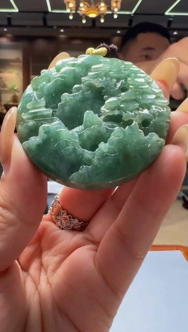 定制翡翠未镶嵌Q2025-6-20-15