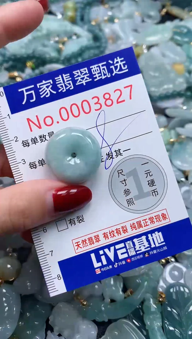 颈饰未镶嵌翡翠3827