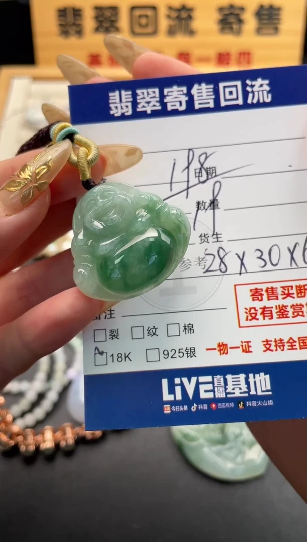 颈饰未镶嵌翡翠10146654