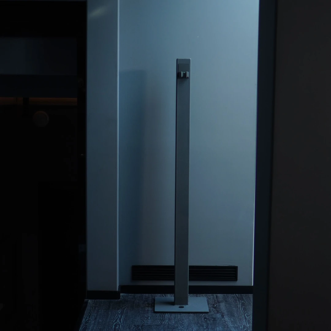 金属武器模型架/单立柱钢架装饰摆件支架