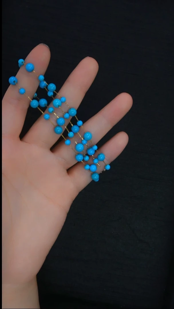 未镶嵌绿松石项链发货一件