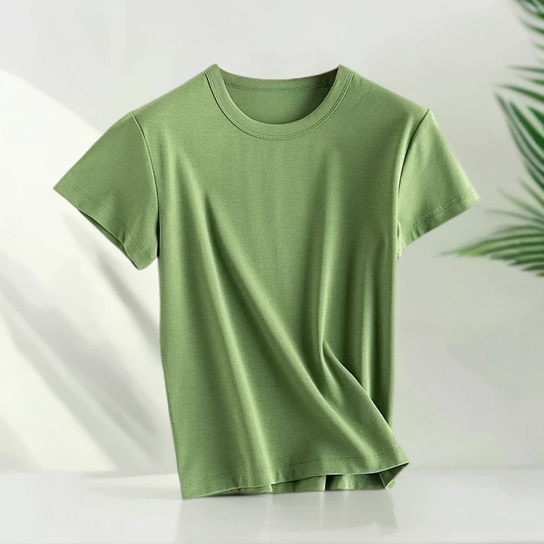 珍珠SUPIMA棉免打理半袖1426