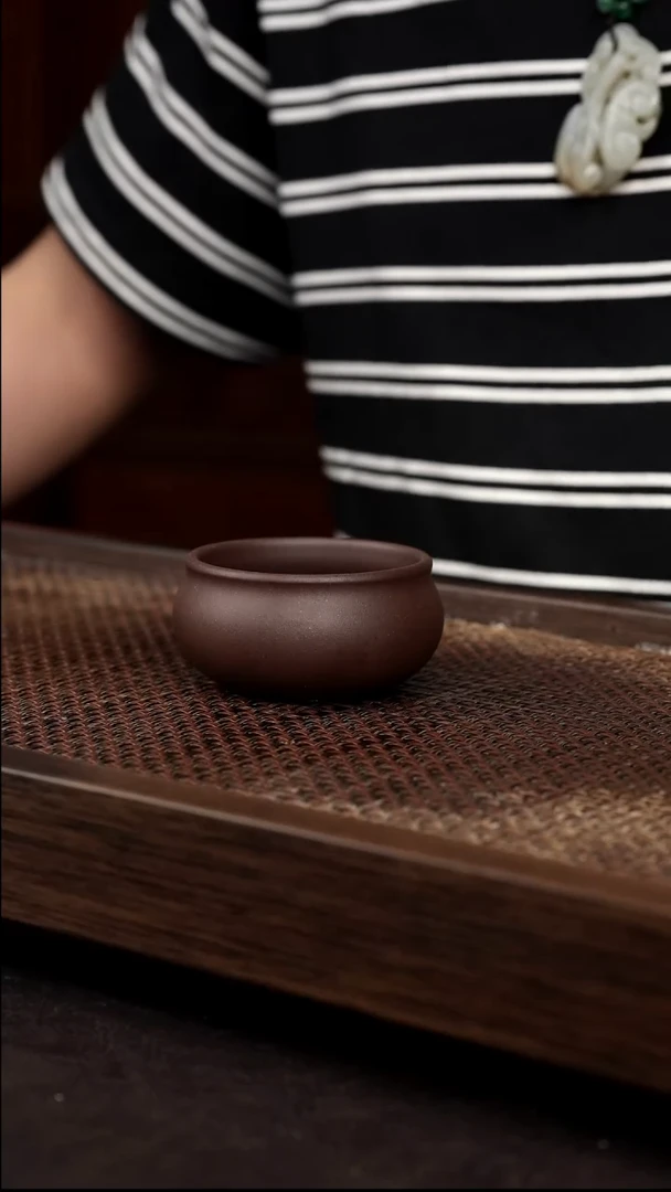 茶壶紫砂紫泥普洱杯
