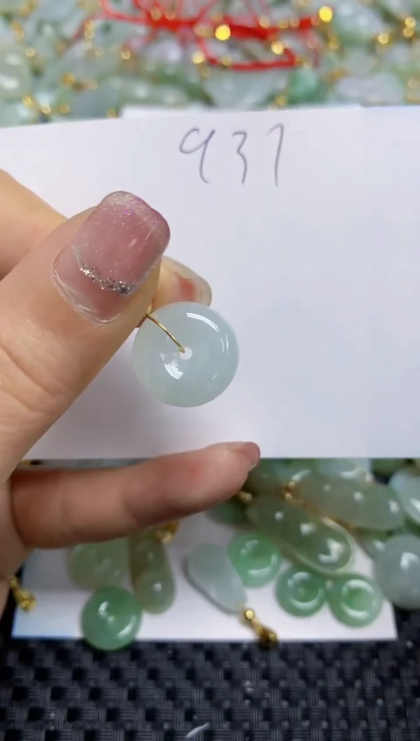 【闪购商品】翡翠颈饰合金天然A货翡翠