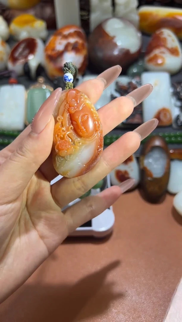 未镶嵌和田玉把件柒*和田玉