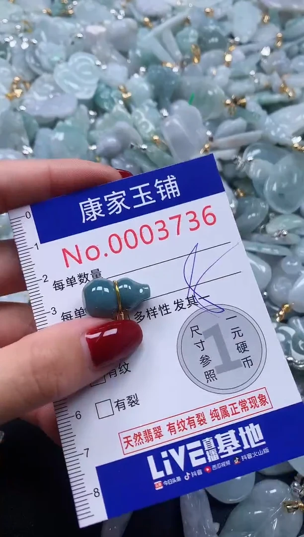 颈饰未镶嵌翡翠3736