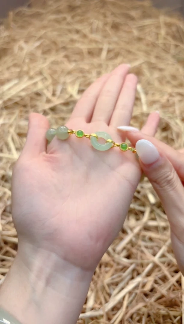 未镶嵌手链石英质玉SL