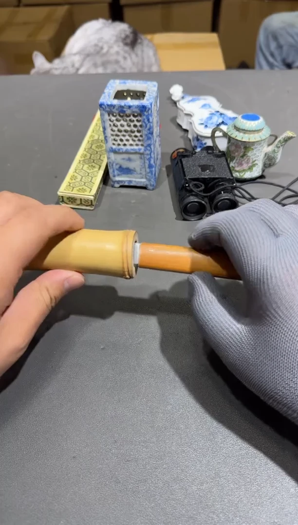 瓷片L*H小四孤品收藏中古品