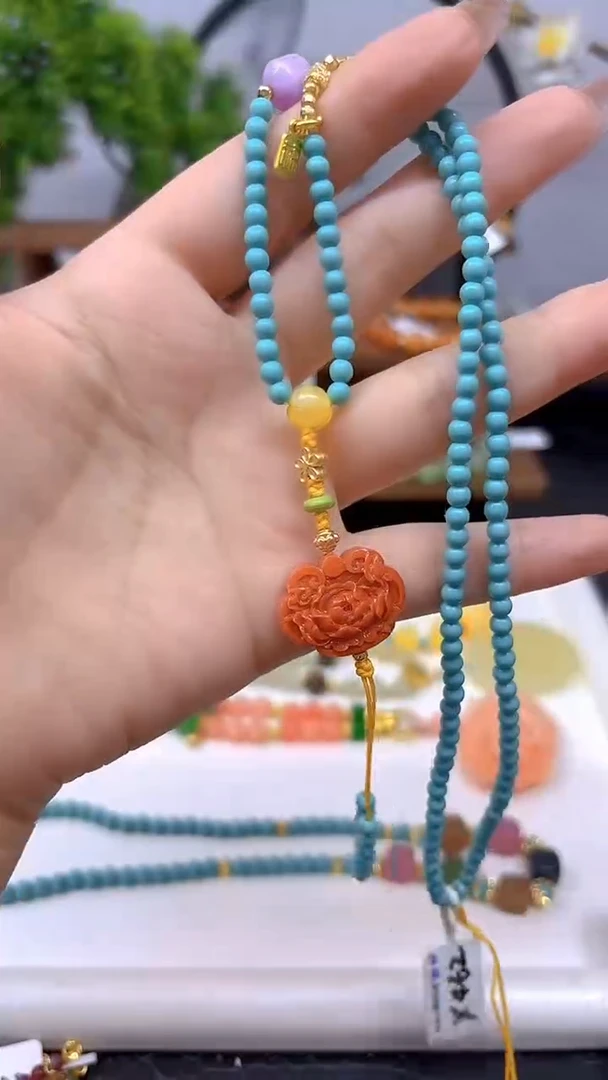 玛瑙/玉髓颈饰未镶嵌X462