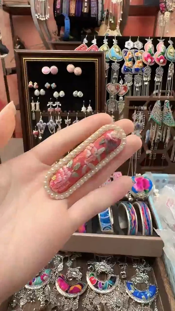 织绣 云织谣民族风精美饰品   114