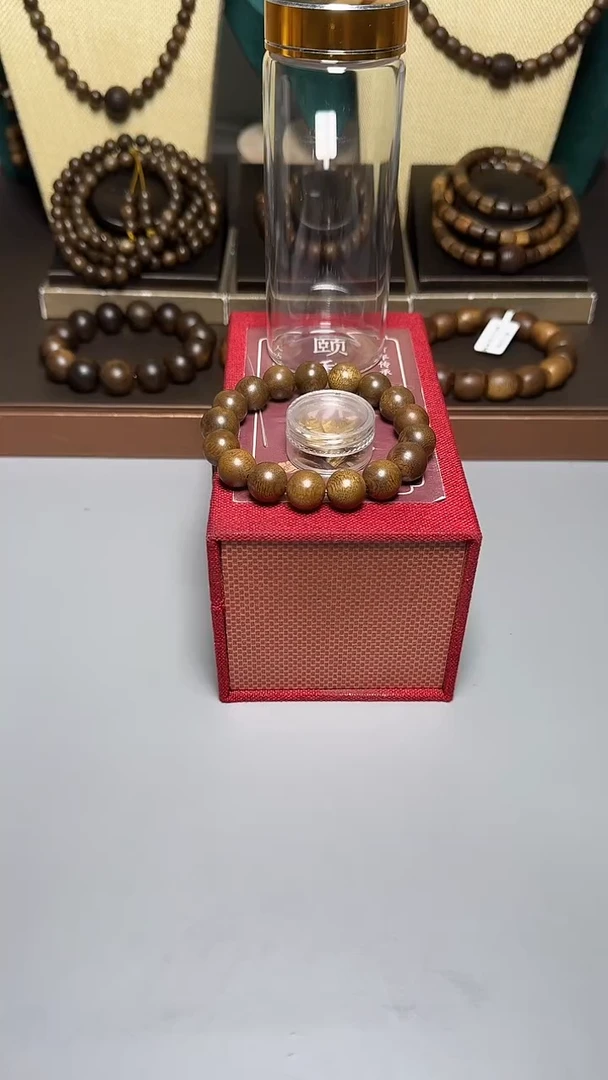 沉香芽庄黄奇1.2圆珠单圈