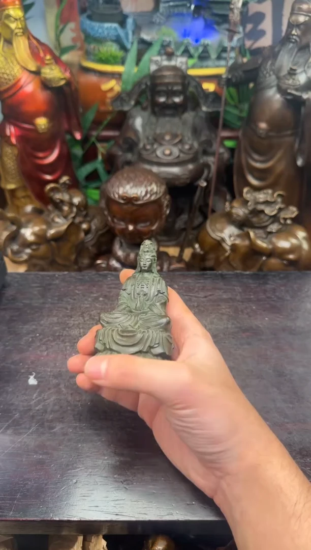 潼潼古铜只卖真铜！（观音）