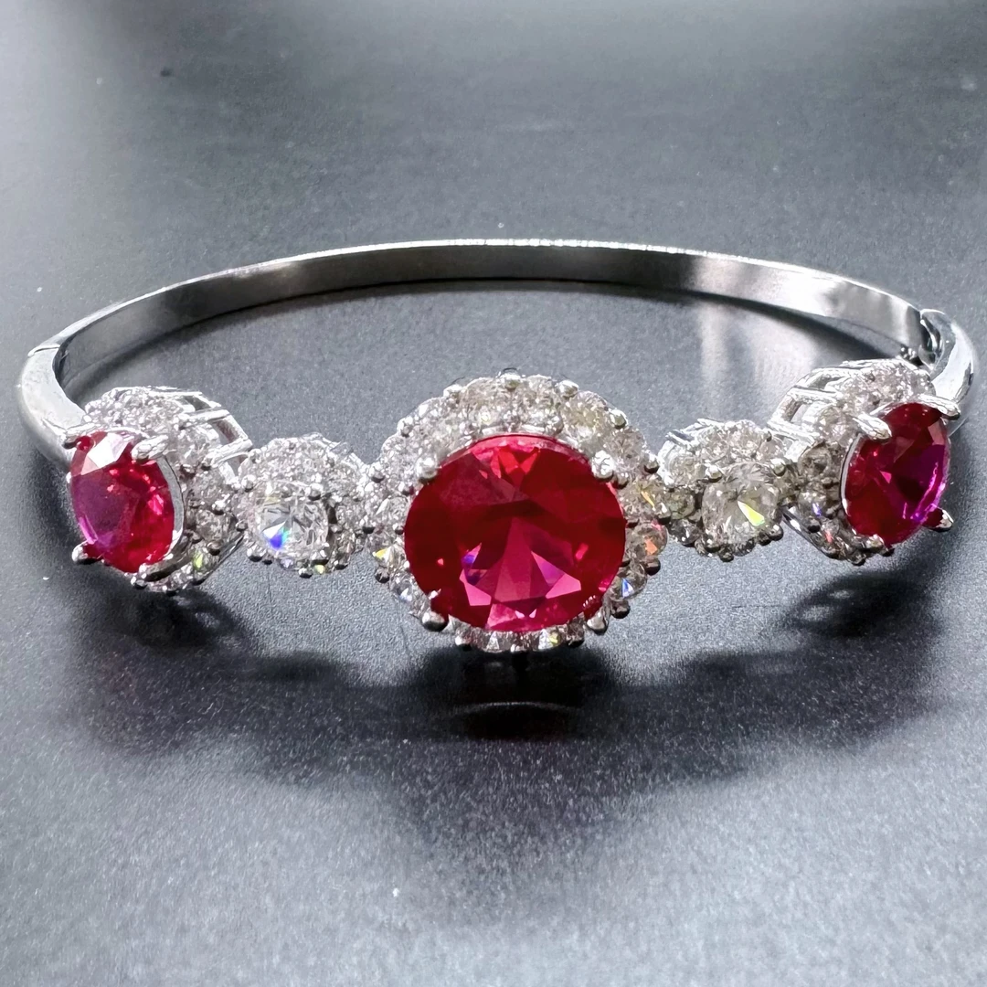 【南非库里南】NFKLN 高端奢华定制 红色圆包手镯 114