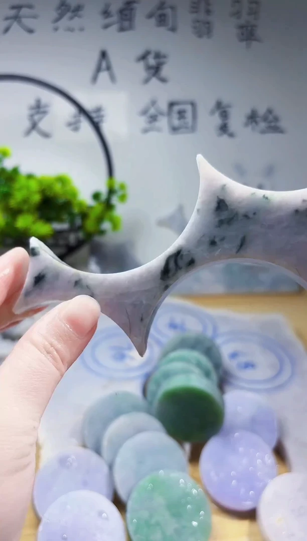 颈饰未镶嵌翡翠翡翠A货 丹738