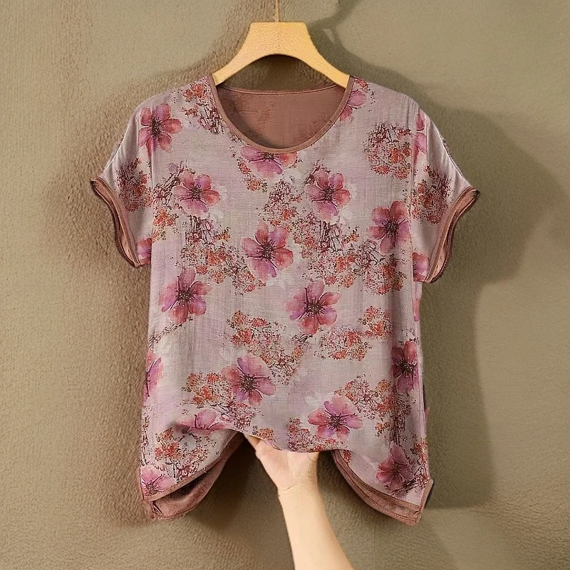 【知画】时尚油脂老料气质V领双面穿小衫女士夏季