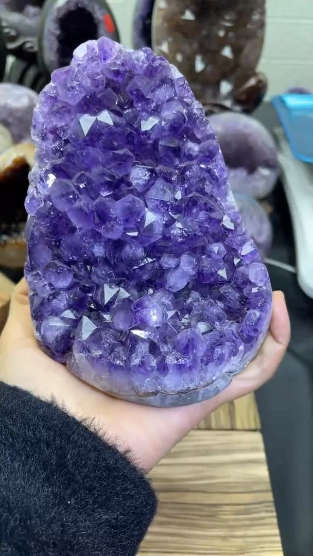 未镶嵌大型摆件（非配饰）紫晶249号摆件