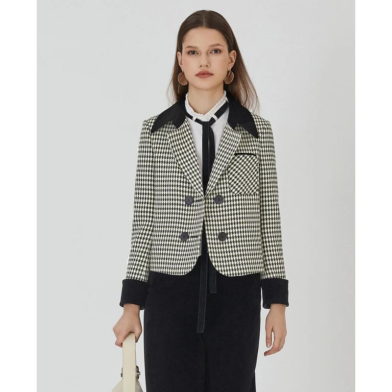 【力力淘】莱芙艾迪儿女式短外套1E3W51154