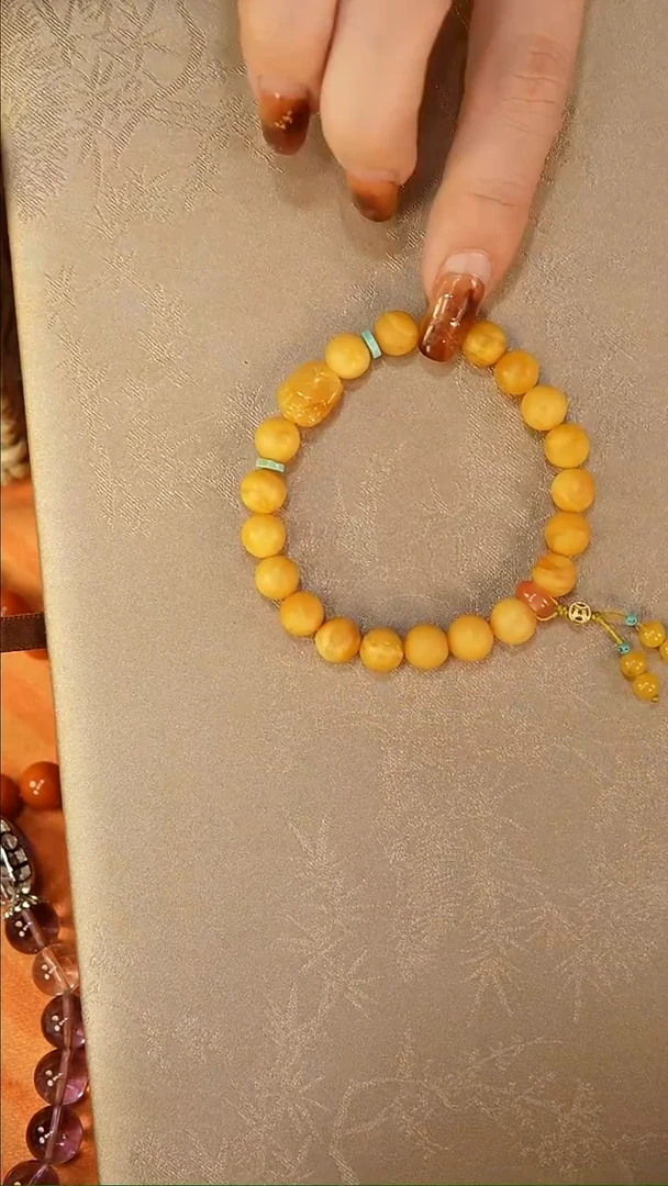 【闪购商品】琥珀手链未镶嵌手串