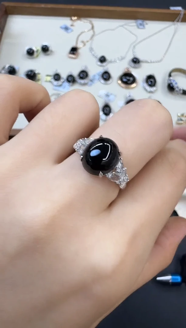 翡翠戒指18K金镶嵌X0720-147-72