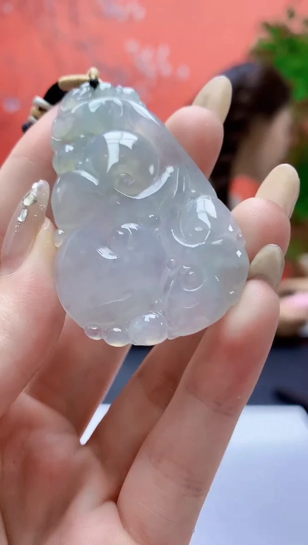 未镶嵌定制翡翠4829jw-毛货挂件11