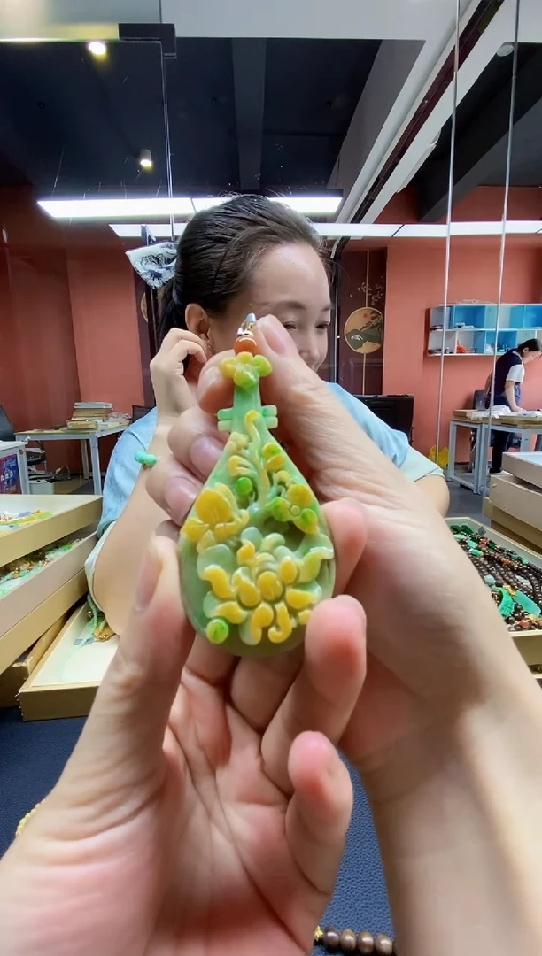 颈饰未镶嵌翡翠翡翠吊坠