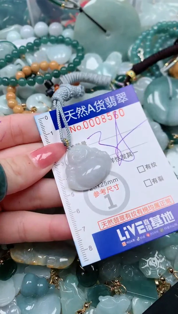 【闪购商品】翡翠颈饰未镶嵌00008560