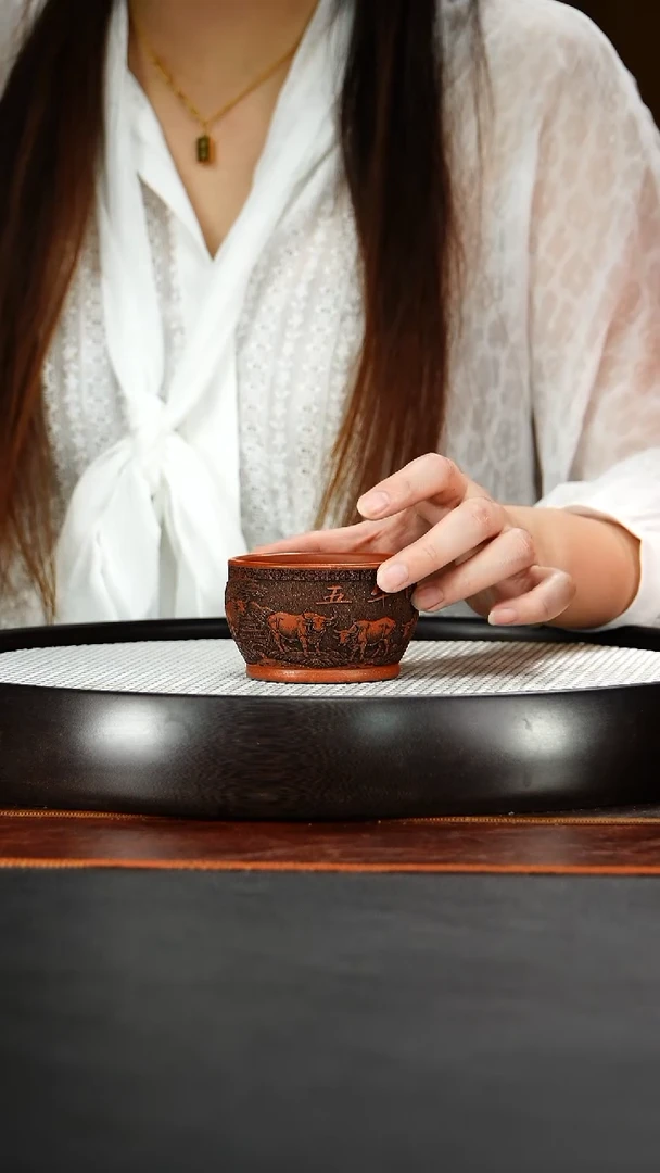 茶壶紫砂宜兴原矿紫砂16（版面牛）