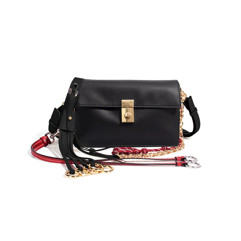 【Rain.Cun】SLBL-838-黑色秋冬新款百搭轻奢小包