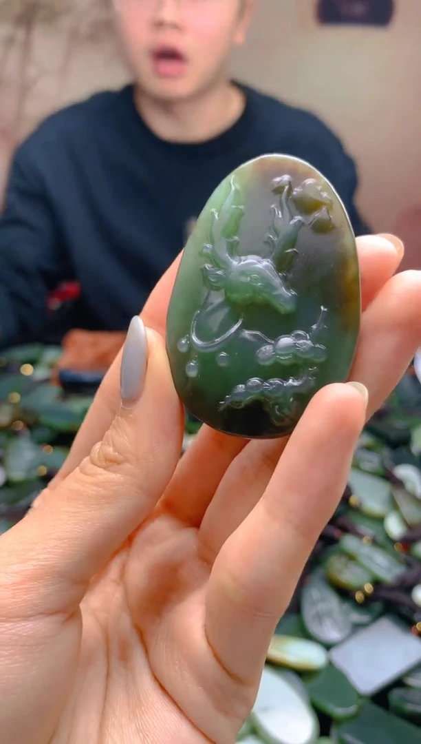 未镶嵌和田玉珠宝半成品1