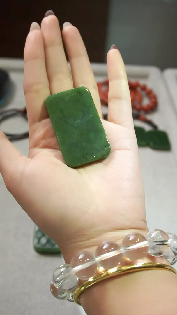 未镶嵌和田玉挂件22240702-14