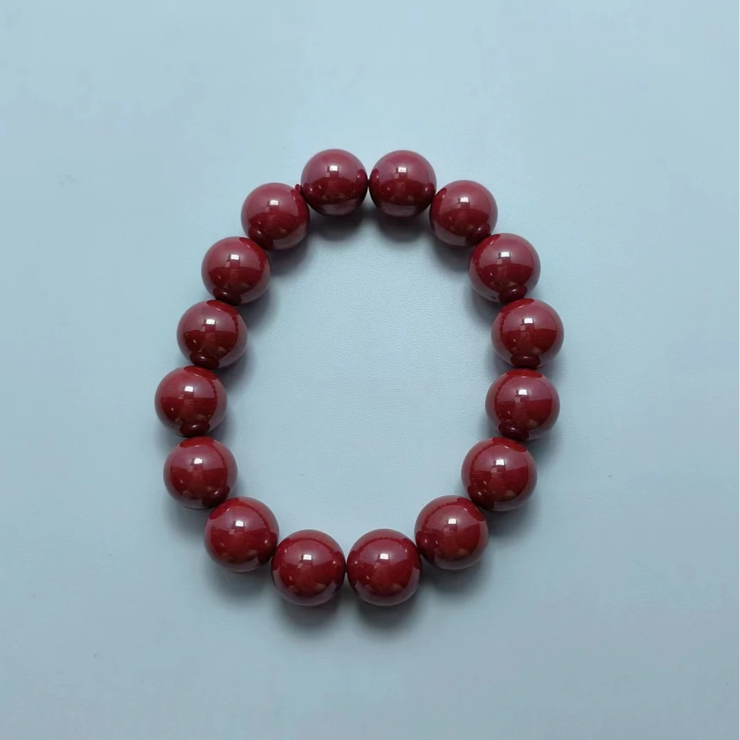 天然辰砂帝王砂12-手串 B4847 多样性发其一  气质 | 时尚 | 百搭