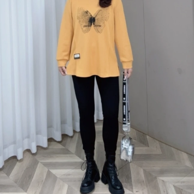 PWD32422（现货仅裤子）显瘦高腰百搭大码女裤