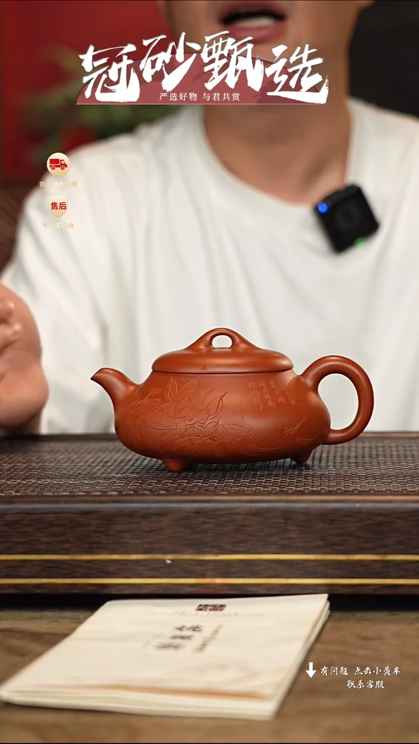 【闪购商品】紫砂茶壶冠砂甄选93