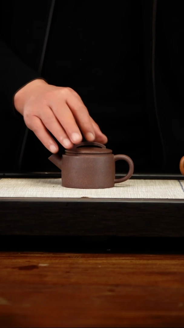 茶壶紫砂紫泥瓦当