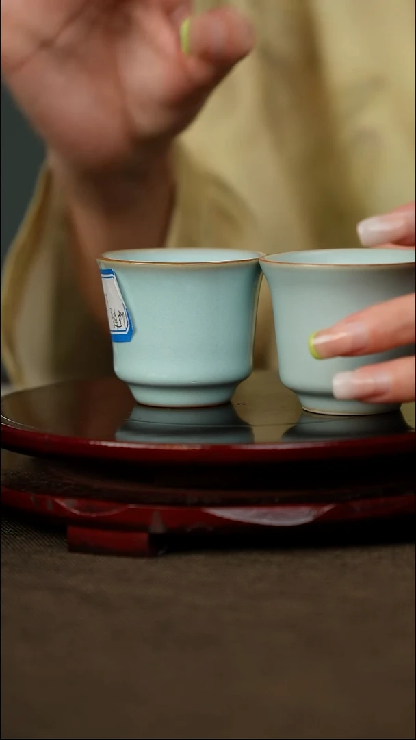 钟式杯 带底款 颜色随机 单只