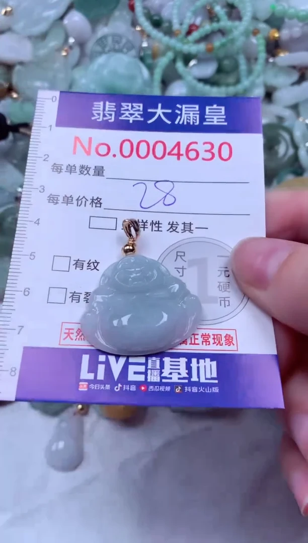 吊坠(不含链)未镶嵌翡翠4630