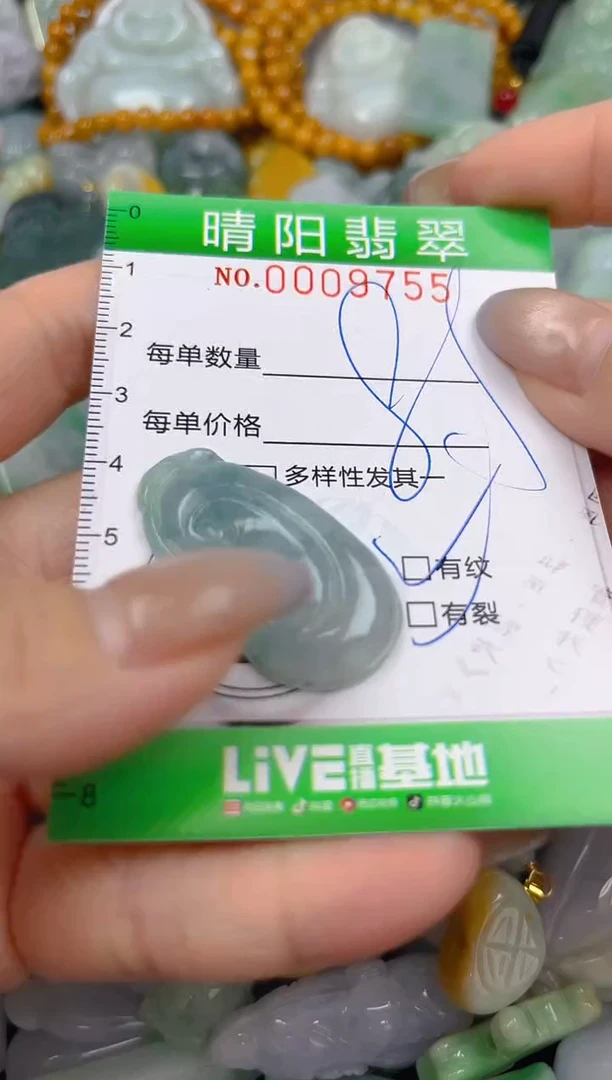 颈饰未镶嵌翡翠闪购0009755