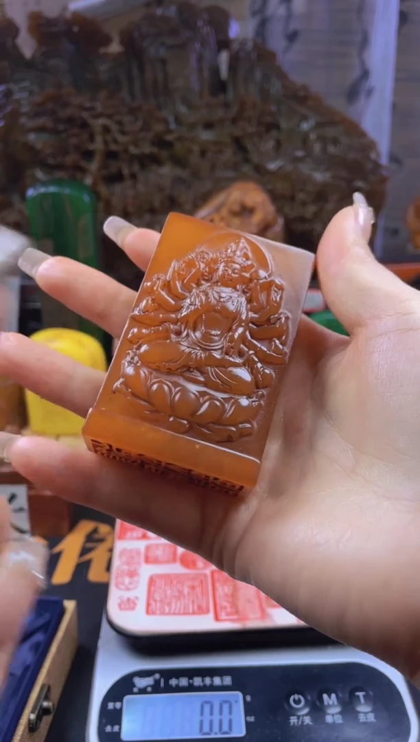 【闪购商品】寿山石印石田黄千手观音