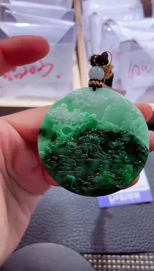 未镶嵌挂件翡翠0000888