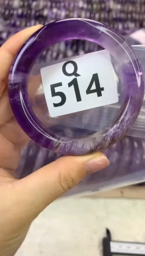 【闪购商品】水晶水晶手镯Q未镶嵌514-52