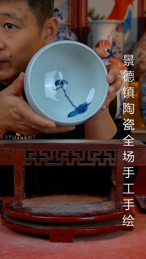 摆件陶瓷景德镇陶瓷 全场手工手绘