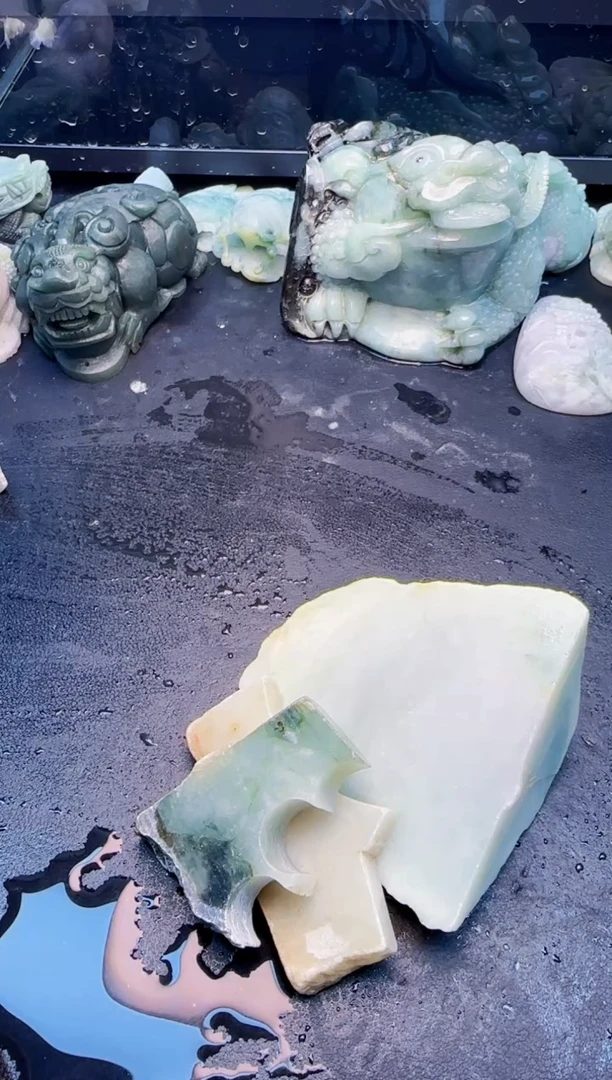 颈饰未镶嵌翡翠老*:51