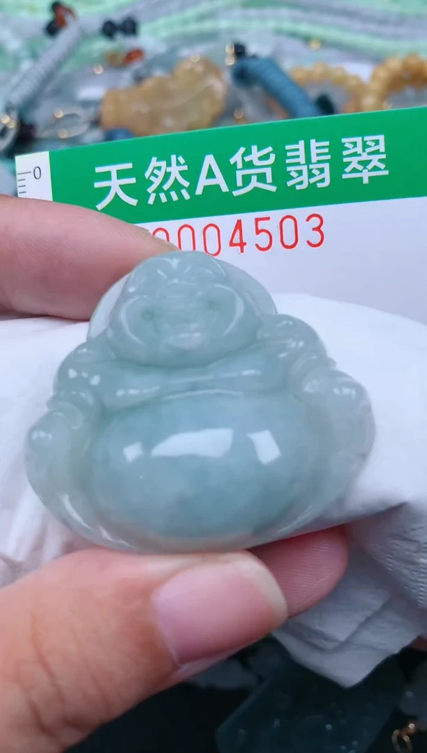 翡翠未镶嵌颈饰.0004503