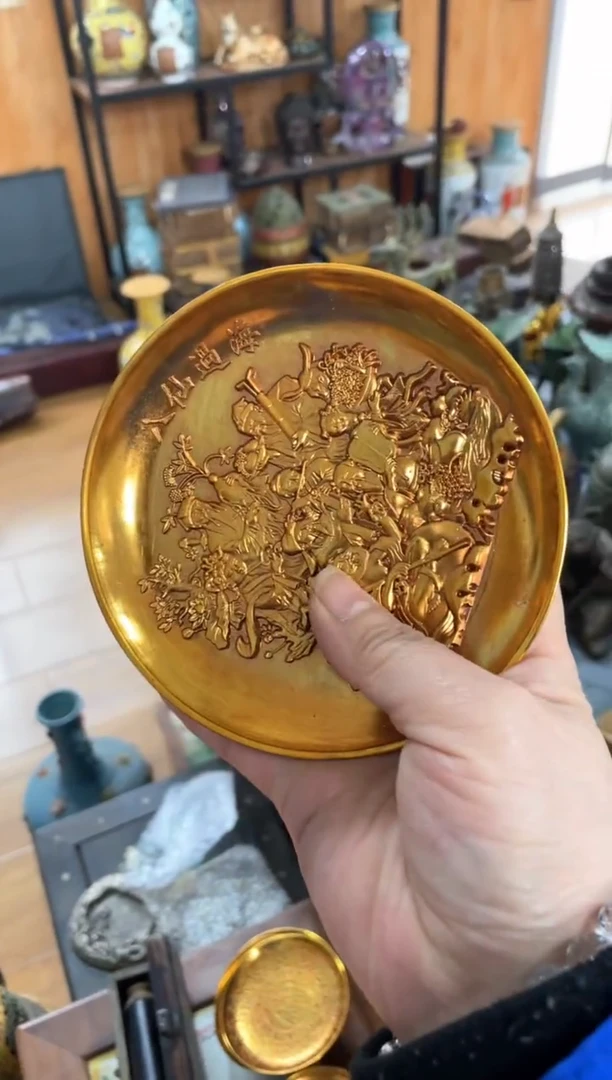 【闪购商品】摆件宫廷影视老旧工艺摆件