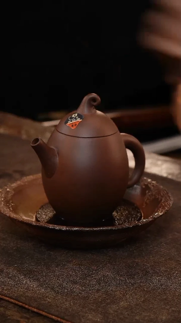 茶壶紫砂紫砂一厂茄瓜