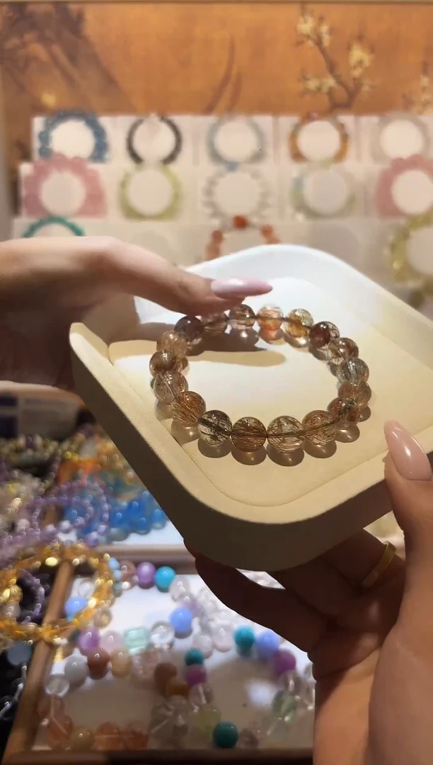 水晶手链未镶嵌超七水晶手链