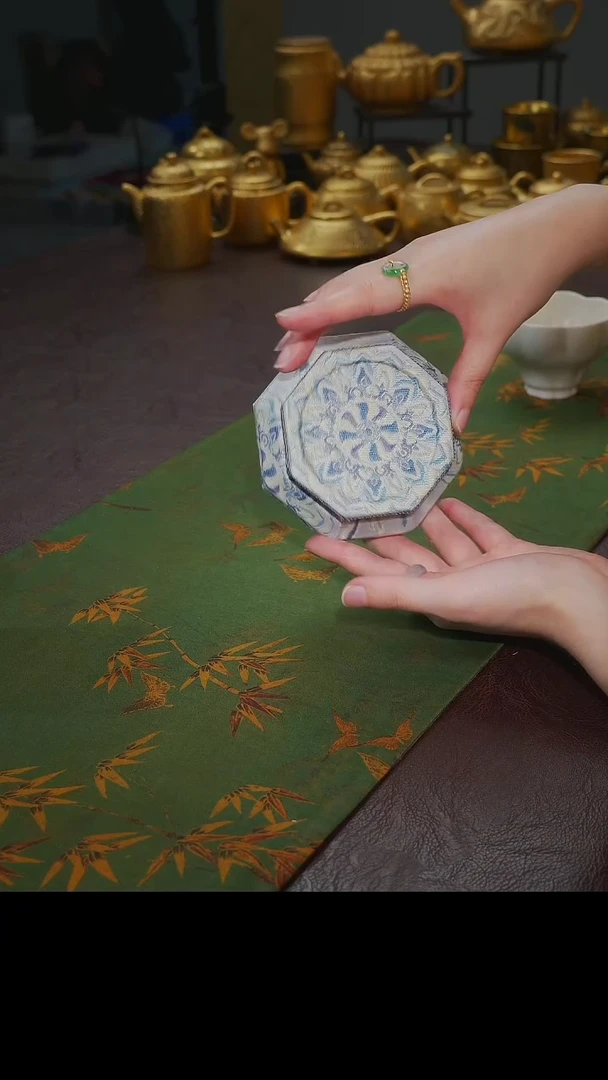 茶杯紫砂【宜景窑珍珠白系列】布墩墩