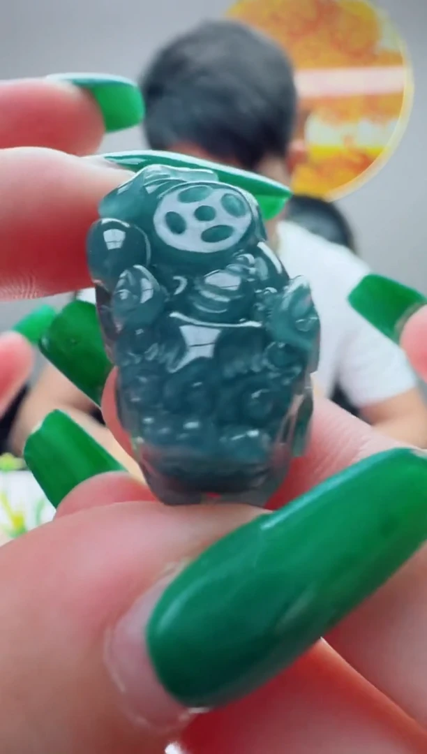 翡翠未镶嵌颈饰多样性随机发其一