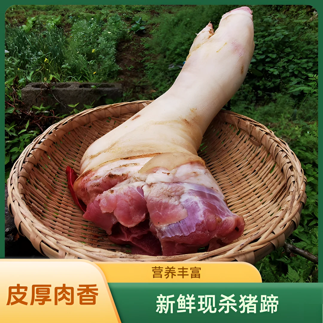 【猪脚】正宗土猪肉猪脚1只起（重量以直播间为准）六一儿童零食大礼包
