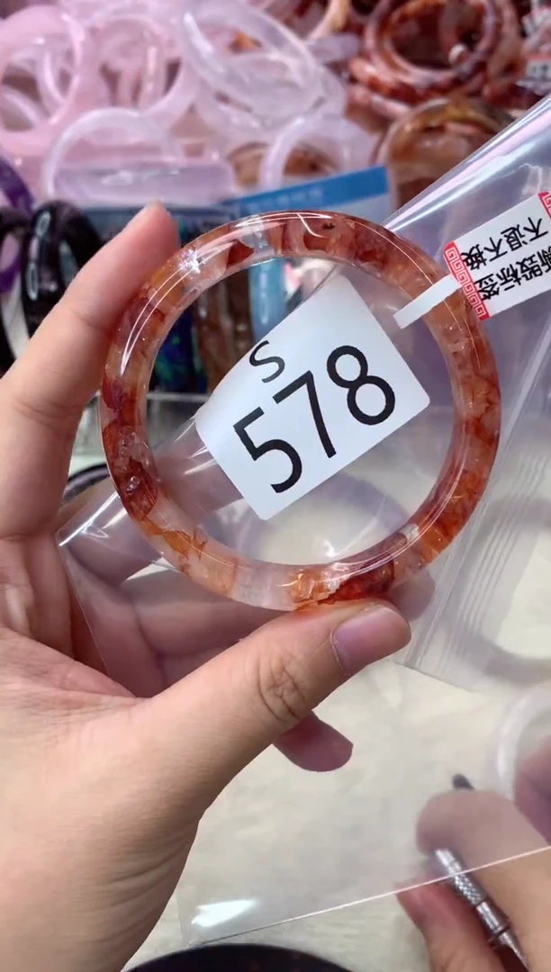 未镶嵌手镯水晶S578-57